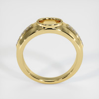 18K Yellow Gold Men's Ring Setting Image
