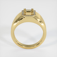 14K Yellow Gold Men's Ring Setting Image