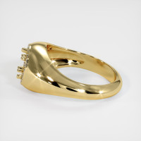 10K Yellow Gold Men's Ring Setting Image