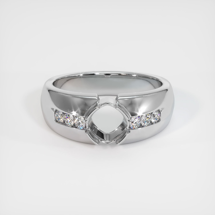 Silver Men's Ring Setting