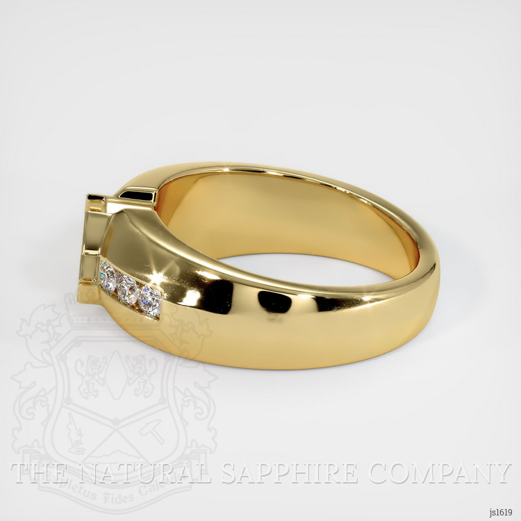 10K Yellow Gold Men's Ring Setting