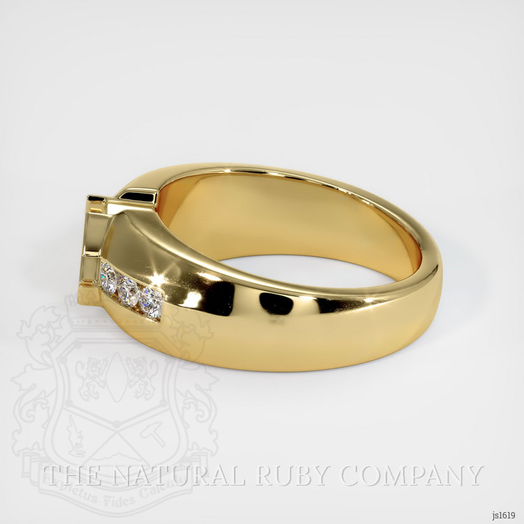 14K Yellow Gold Men's Ring Setting