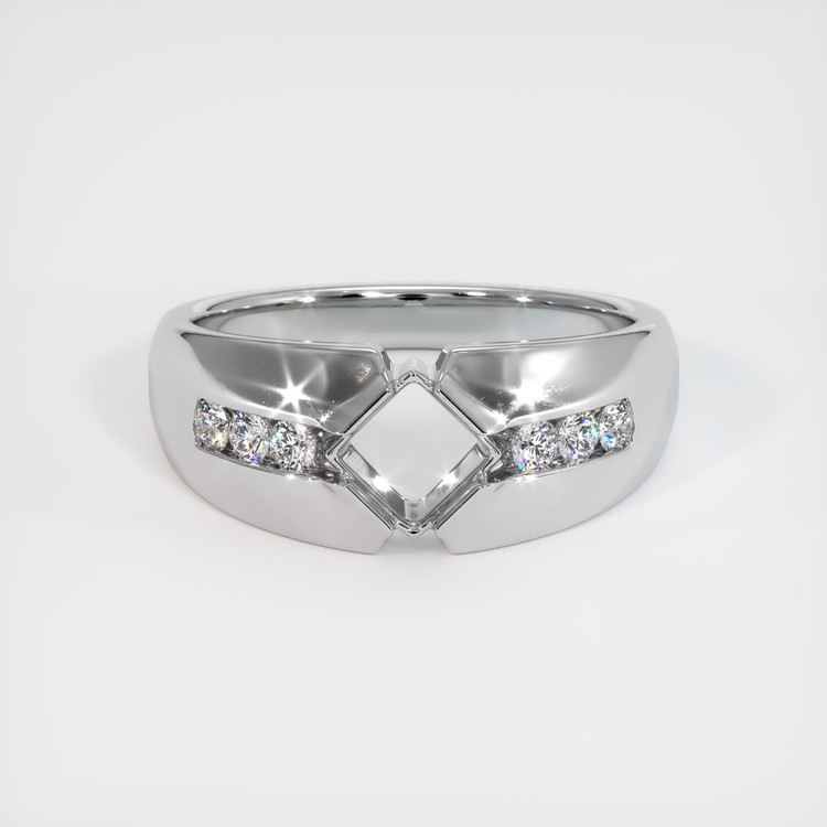 Silver Men's Ring Setting