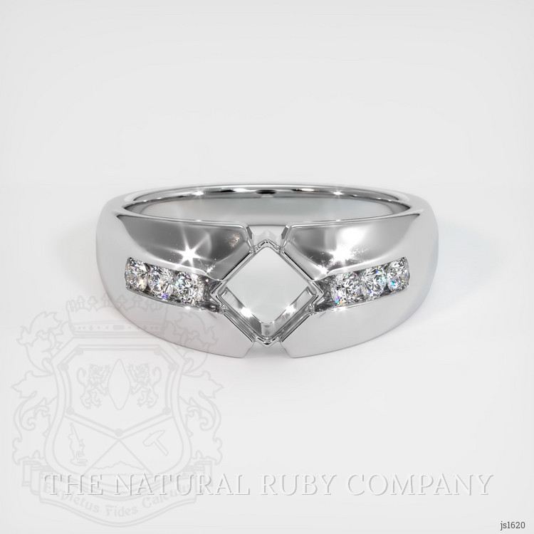 Silver Men's Ring Setting