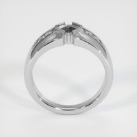 18K White Gold Men's Ring Setting Image