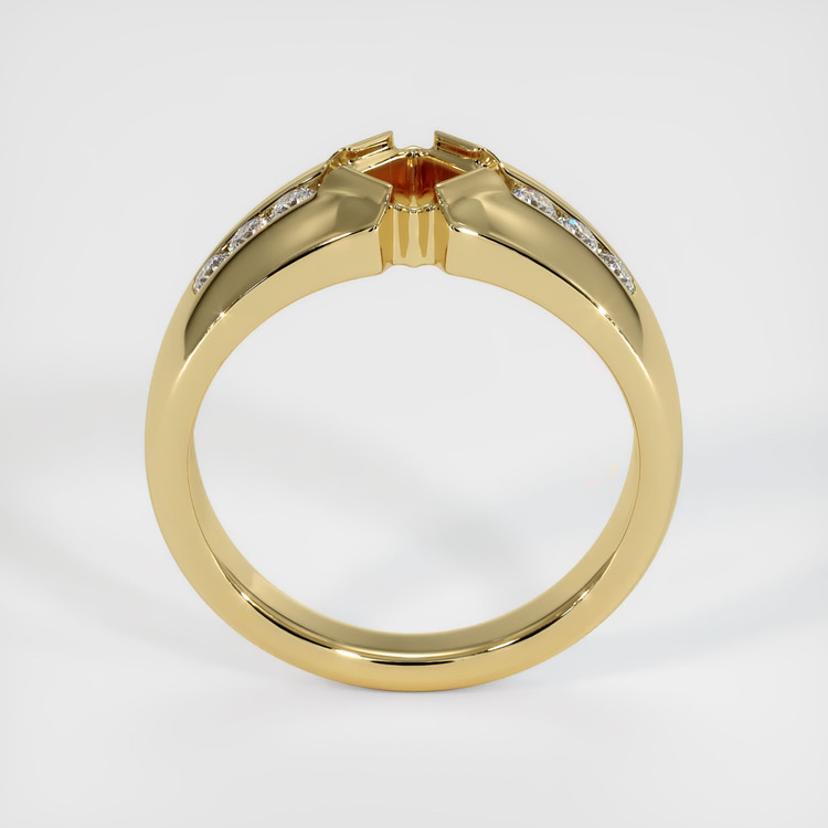 10K Yellow Gold Men's Ring Setting