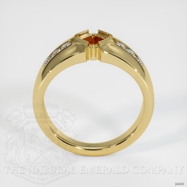 18K Yellow Gold Men's Ring Setting