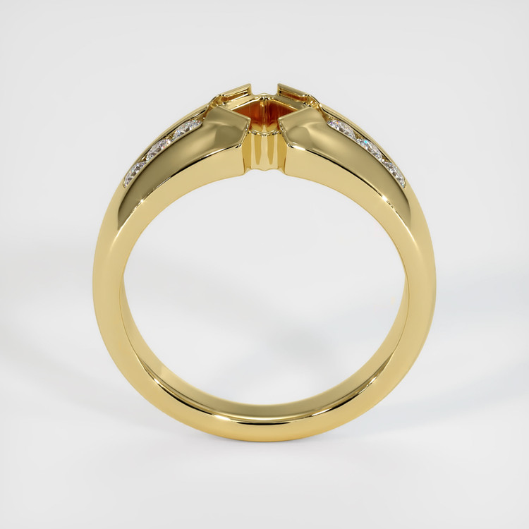 18K Yellow Gold Men's Ring Setting
