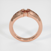 14K Rose Gold Men's Ring Setting Image