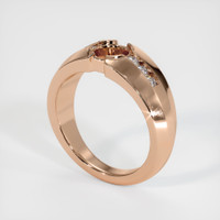18K Rose Gold Men's Ring Setting Video