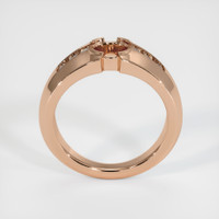 18K Rose Gold Men's Ring Setting Image