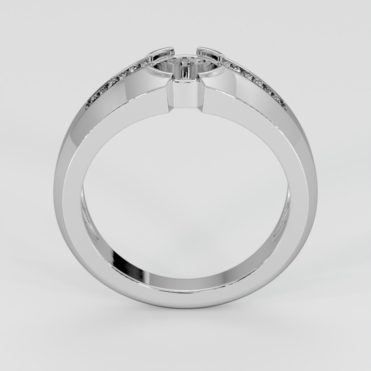 Silver Men's Ring Setting