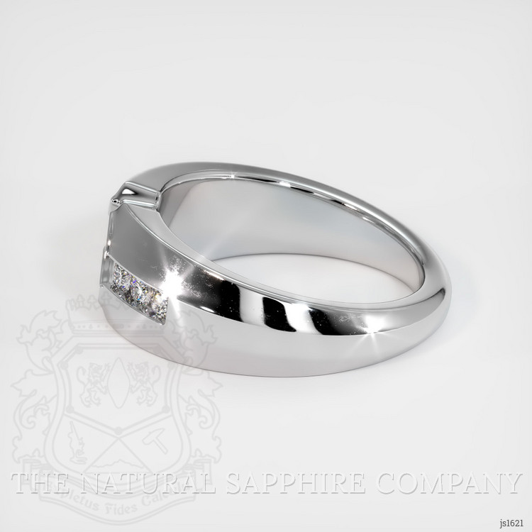 18K White Gold Men's Ring Setting