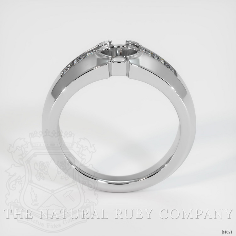 18K White Gold Men's Ring Setting