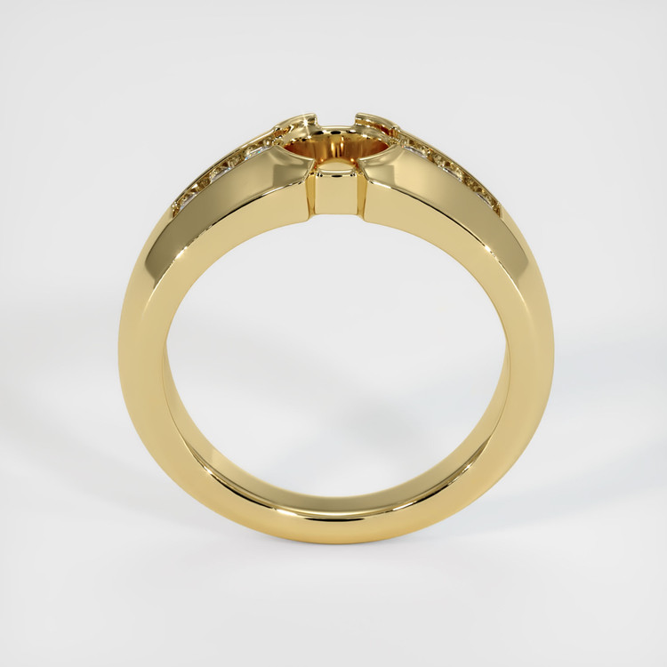14K Yellow Gold Men's Ring Setting