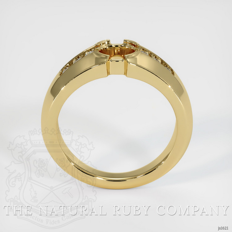 14K Yellow Gold Men's Ring Setting