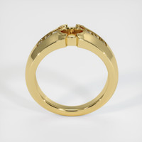 18K Yellow Gold Men's Ring Setting Image