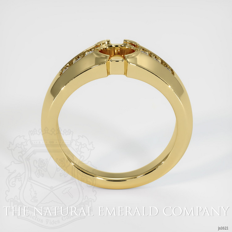 18K Yellow Gold Men's Ring Setting