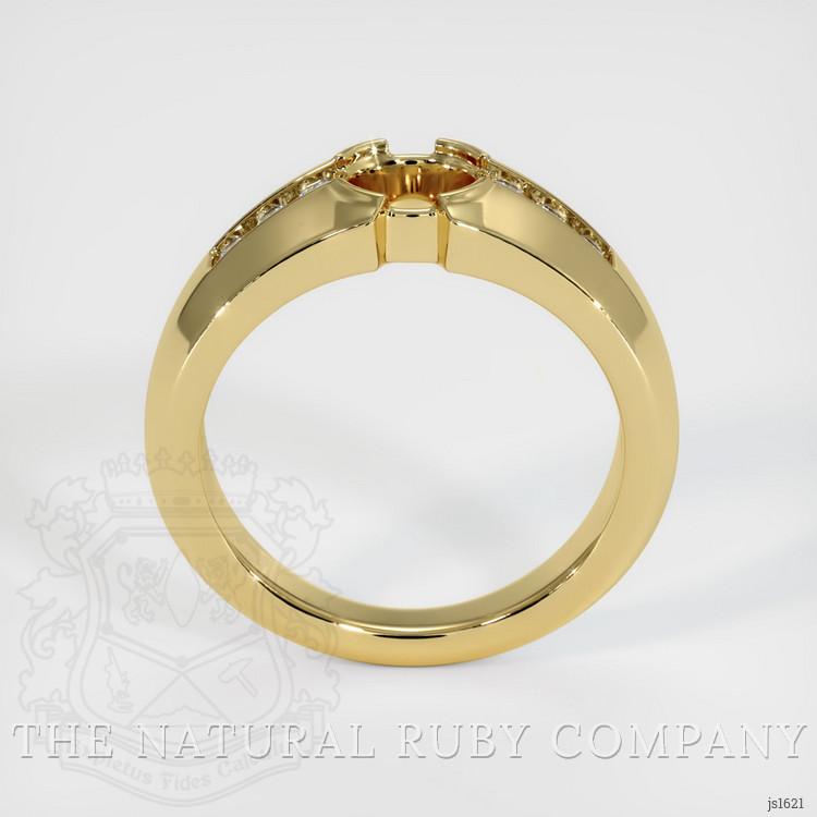 18K Yellow Gold Men's Ring Setting