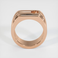 18K Rose Gold Men's Ring Setting Image