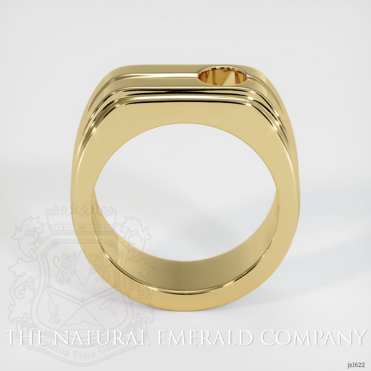 18K Yellow Gold Men's Ring Setting
