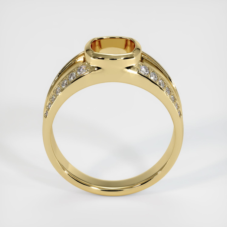 14K Yellow Gold Men's Ring Setting
