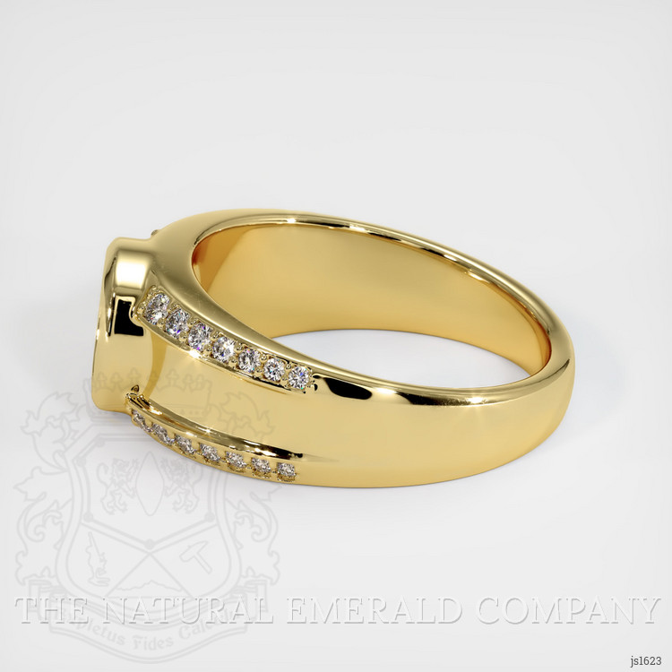 18K Yellow Gold Men's Ring Setting