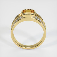 18K Yellow Gold Men's Ring Setting Image