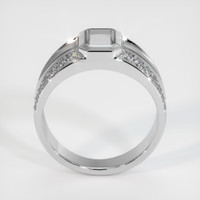 18K White Gold Men's Ring Setting Image