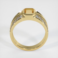 14K Yellow Gold Men's Ring Setting Image