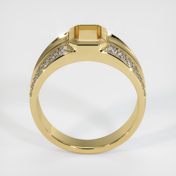 14K Yellow Gold Men's Ring Setting