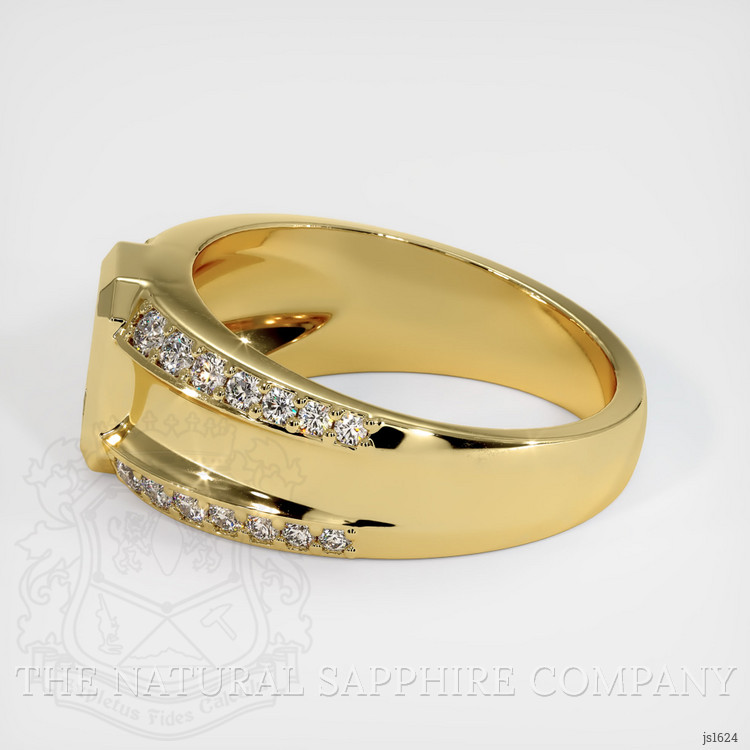 18K Yellow Gold Men's Ring Setting