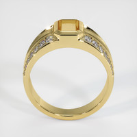 18K Yellow Gold Men's Ring Setting Image