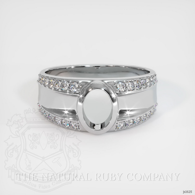 Silver Men's Ring Setting