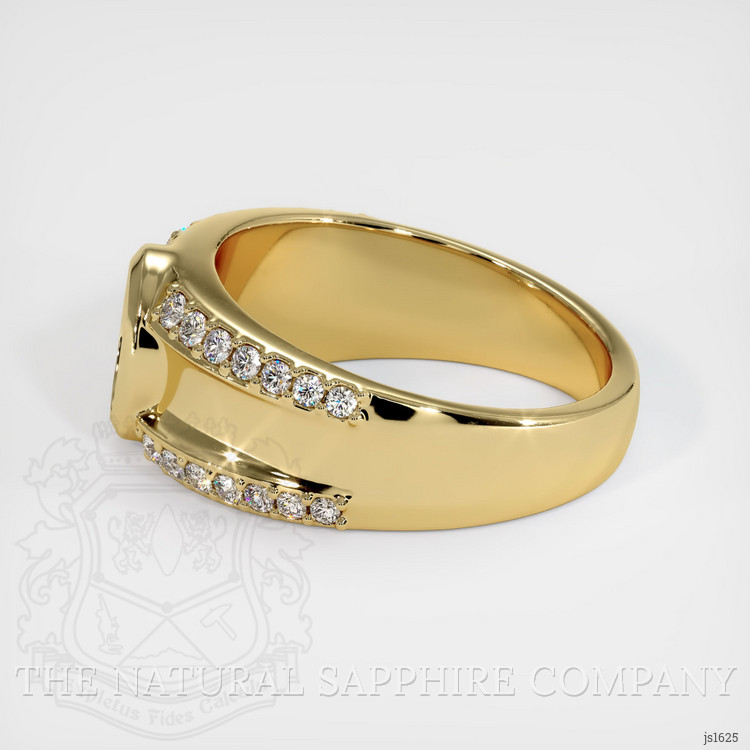 14K Yellow Gold Men's Ring Setting