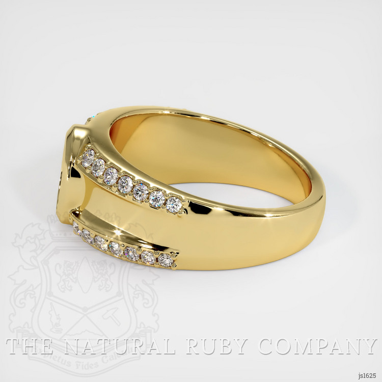 18K Yellow Gold Men's Ring Setting