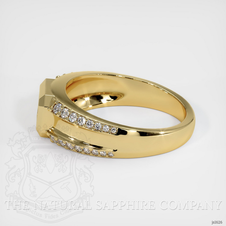 14K Yellow Gold Men's Ring Setting