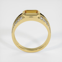 18K Yellow Gold Men's Ring Setting Image