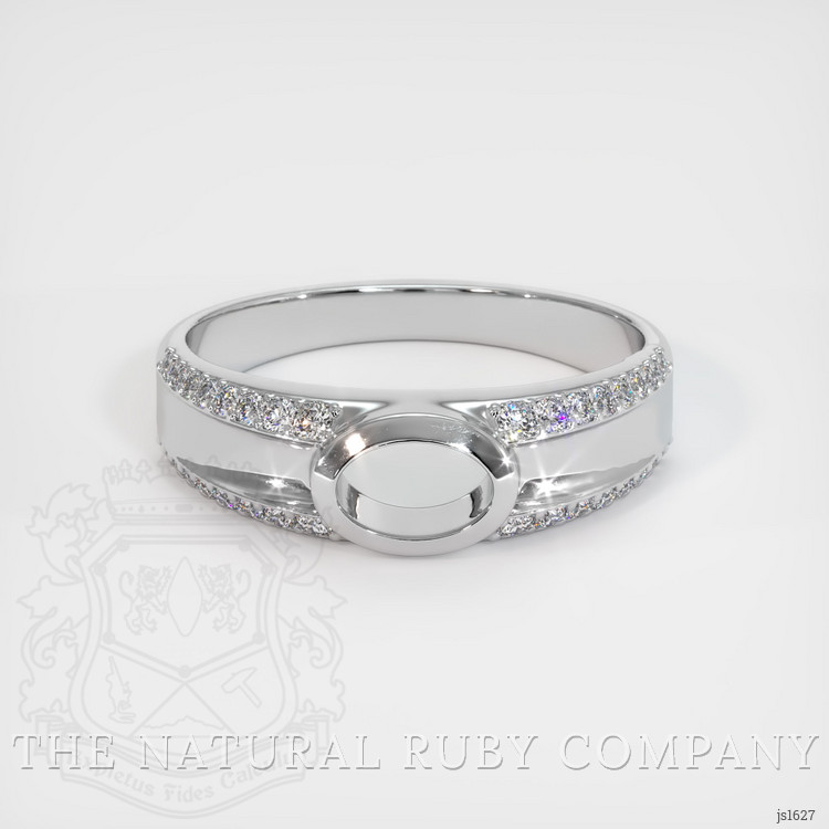 Platinum 950 Men's Ring Setting