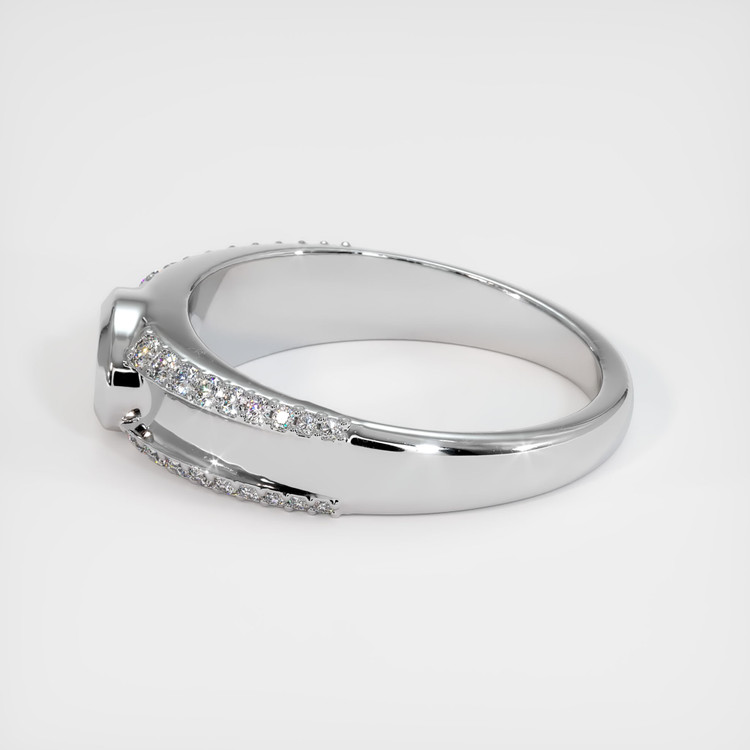18K White Gold Men's Ring Setting