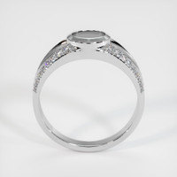 18K White Gold Men's Ring Setting Image