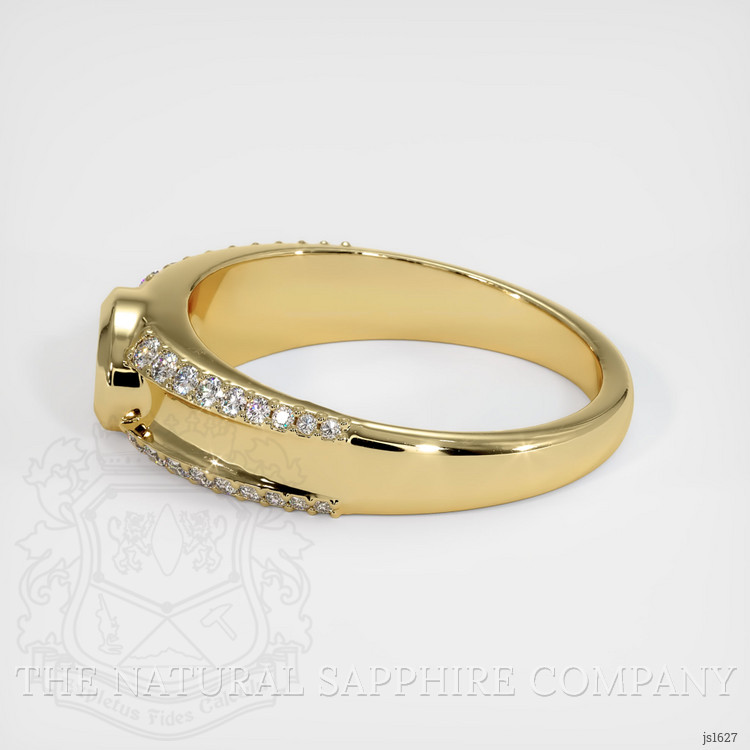10K Yellow Gold Men's Ring Setting