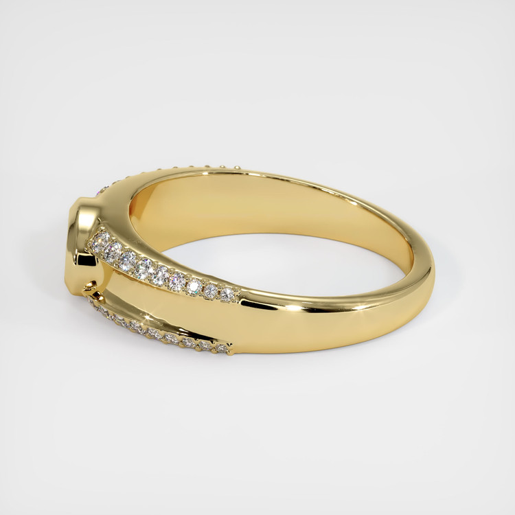 14K Yellow Gold Men's Ring Setting