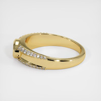 18K Yellow Gold Men's Ring Setting Image