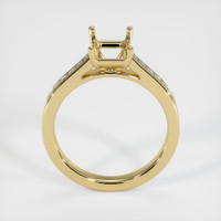 14K Yellow Gold Accent Stones Ring Setting Image