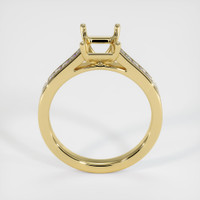 18K Yellow Gold Accent Stones Ring Setting Image