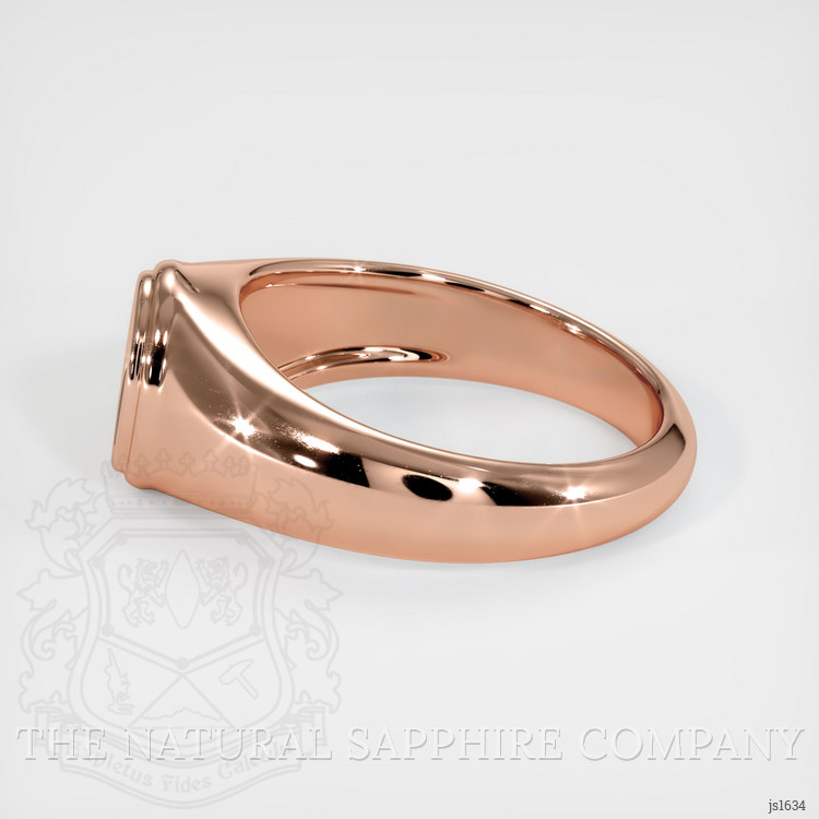 18K Rose Gold Men's Ring Setting