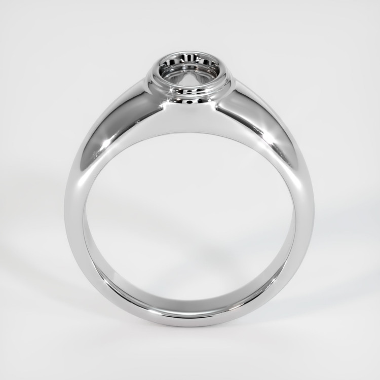 10K White Gold Men's Ring Setting