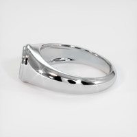 18K White Gold Men's Ring Setting Image