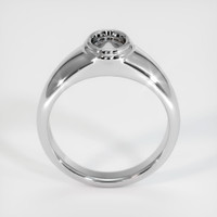 18K White Gold Men's Ring Setting Image